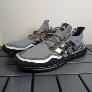 Adidas Men's UltraBoost MTL Grey Silver Metallic Running Shoes Sz. 18 EG8103 -NA